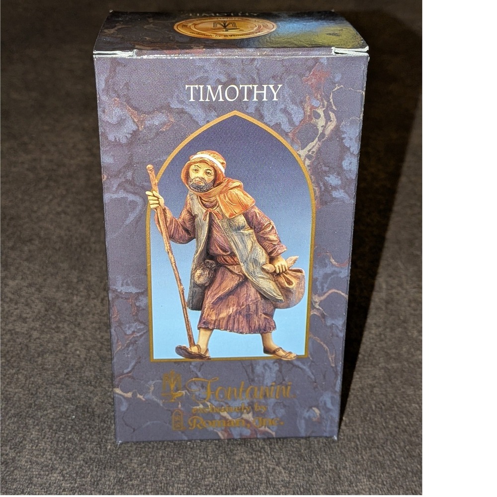 VTG Fontanini Heirloom Nativity Timothy 5" Figure 52571 Italy 2001 NIB